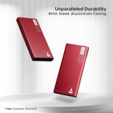 boAt Energyshroom Powerbank | 10000 mAh | Martian Red | PB300