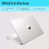 ‎HP Laptop 15s | Intel Core i3 12th Gen 1215U | 8 GB | 1 TB SSD | 15.6 Inch | Natural silver | 15S-FQ5328TU