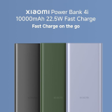 Xiaomi Power Bank 4i | 10000mAh | 22.5W Fast Charge |  Olive Green