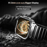 Fire Boltt Maverick Smartwatch | 2.02 inch | IPS Display | Silver