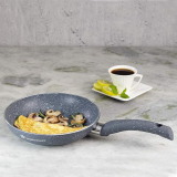 Wonderchef Granite Non-Stick Fry Pan | 26cm | Induction Bottom | Virgin Grade Aluminium | Grey