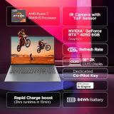 Lenovo IdeaPad Pro 5 Gaming Laptop  | AMD Ryzen 7 8845HS | 16GB | 1TB SSD | RTX 4050 | 6GB Graphics | 83D5000SIN