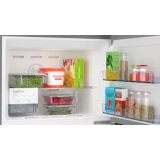 BOSCH Frost Free Double Door Top Mount Refrigerator | 3 Star | Sparky Steel | CTC39S03NI