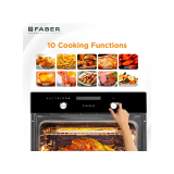 FABER FBIO Convection Oven | 82L | 10 Cooking Function | Black