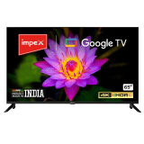 Impex Android 11 LED Google TV | 164 cm (65 inches) | Black | 65S4RLC2