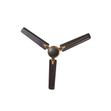 USHA Racer Chrome Ceiling Fan | 1200MM | Ultra High Speed 400RPM  | Rich Smoke Brown