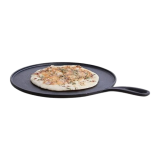 Wonderchef Forza Cast Iron 27 cm Dosa Tawa Pan | Pre Seasoned Cookware | 4 mm | Induction Friendly