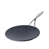 MEYER |  Circulon Hard |  26 cm | Anodised Non Stick Aluminium Roti Tawa with Stainless Steel Handle | Black