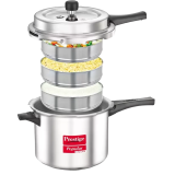 Prestige Popular Svachh Pressure Cooker | 5 L | Aluminium