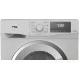 TCL 7 kg Fully Automatic Front Load with In-built Heater | TWF70-G123061A03S | Silver