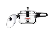 Butterfly Present Stainless steel cute 2.0 liter cooker with extra glass Lid 2 ltr Induction Bottom Pressure Cooker