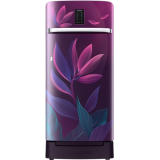 SAMSUNG 189 L Frost Free Single Door 5 Star Refrigerator  | Paradise Bloom Purple |  RR21C2F259R/HL