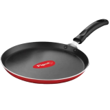 Pigeon Storm Flat Non-stick Tawa | Induction Base Tawa |  27 cm diameter | Aluminium