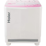 Haier | HTW90-1159FL | 9 kg Semi Automatic Top Load Washing Machine White | Pink