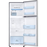 SAMSUNG 244 L Frost Free Double Door 3 Star Convertible Refrigerator with Curd Maestro | RT28T3A336W/HL | Mystic Overlay White