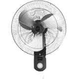 V-Guard FANZA MWF DELIGHT II METAL WALL FAN 450 mm Ultra High Speed 3 Blade Wall Fan | Black