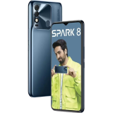 Tecno Spark 8 | 64 GB/4 GB RAM | Atlantic Blue