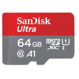 SanDisk Ultra 64 GB MicroSDXC Class 10 100 MB/s Memory Card | With Adapter