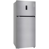 LG 423 Litres 3 Star Frost Free Double Door Refrigerator | Convertible | GL-T422VPZX.DPZZEB | Shiny Steel