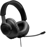 JBL Quantum 100 Wired Gaming Headset | On the Ear | Black