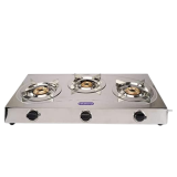 Blueberry's Blaze Full Stainless Steel Gas Stove | 3 Burner