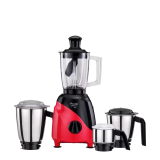 Preethi Peppy Plus MG 246 Mixer Grinder | 750 W | 4 Jars | Black, Red