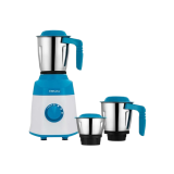 BAJAJ military series finito Mixer Grinder | 600w | 3 Jars | white blue | 410591