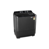 LG Semi Automatic Top Load Washing Machine | 11.5Kg | Roller Jet Pulsator Soak | Full Black | P115ASLAZ