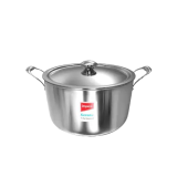 Impex Serene Triply Stainless Steel Biryani Pot with Lid 13 liter Capacity | TBP32