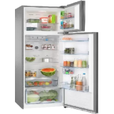 BOSCH  | Series 4 334 Litres 3 Star Frost Free Double Door Convertible Refrigerator with Temperature Display | CTC35S032I | Sparkly Steel |