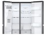 LG 674 Litres Frost Free Inverter | Side-by-Side Refrigerator | DoorCooling |  GC-L257SL4L.APZQEB | Shiny Steel