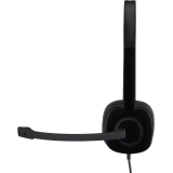 Logitech H-151 | On the Ear | Wired Headset  | Black