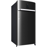 SAMSUNG 189 L Frost Free Single Door 4 Star Refrigerator  | Luxe Black | RR21C2E24BX/HL