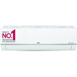 LG 1 Ton 5 Star Dual Inverter Split AC | RSNQ14JNZE ANLG | white