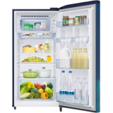 SAMSUNG 198 L Direct Cool Single Door 5 Star Refrigerator | RR21T2G2W9U/HL | Blue