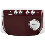 LG  Semi Automatic Top Load Washing Machine | 7.5 kg | Maroon | P7510RRAZ