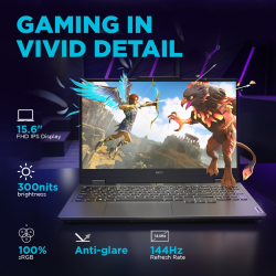 Lenovo LOQ Gaming Laptop | Intel Core i5 12450HX | 12GB | 512GB SSD | Intel Arc A530M 4GB | Luna Grey | 83FQ0040IN