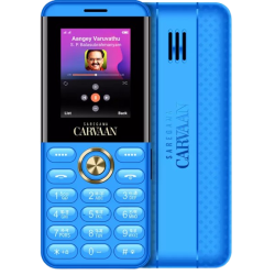 SAREGAMA Carvaan Keypad Phone Malayalam Don M12 | Orchid Blue | CM182