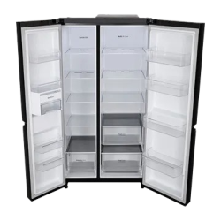 LG Side by Side Refrigerator | 650 L | Frost Free | 3 Star | Western Black | GL B257HWB3 DWBZEBN