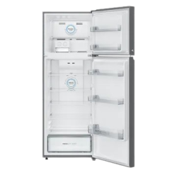 Haier Frost Free Double Door Convertible Refrigerator | 328 L | 2 Star | Inox Steel | HRF-3782BIS-P