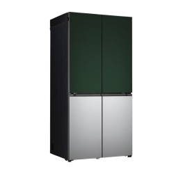 LG French Door Smart Wifi Enabled Refrigerator | 614 L | 3 Star | Frost Free | Green Sliver | GR-B24FQSJB AGEQEBN SBS