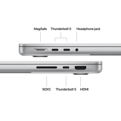 Apple MacBook Pro M4 Max | 14.2 inch | 36 GB | 1TB | Silver | MX2G3HN/A