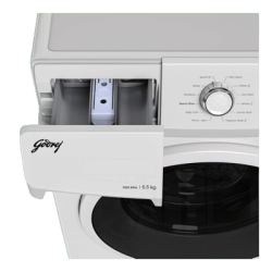 Godrej Fully Automatic Front Load Washing Machine | 6.5Kg | 5.0 FKEDM | WFEON CRS | Glacial White | 6510