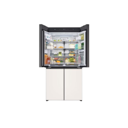 LG Frost Free French Door Refrigerator | 614 L | 3 Star | Smart Wifi Enabled with Door Cooling Plus | Clay Brown & Beige | GR-B24FQGJB