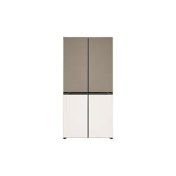 LG Frost Free French Door Refrigerator | 614 L | 3 Star | Smart Wifi Enabled with Door Cooling Plus | Clay Brown & Beige | GR-B24FQGJB