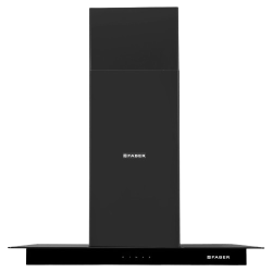 Faber Hercules ISOLA DTC BK | 90cm | 1000m3/hr | Ducted Ceiling Mounted Chimney with Touch Control Panel | Black