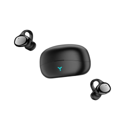 Urban Vibe Clip Air Conduction Earphones | Wireless Earbuds | Black