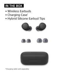 SONY Truly Wireless Bluetooth Earbuds | Small and Comfortable | Black | WF C510/BZ 	