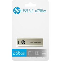 HP 796w Pen Drive | 256 GB | Grey