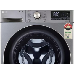 LG Fully Automatic Front Load Washing Machine | 10 kg | 5 Star | Platinum Silver | FHP1410Z7P APSQEIL